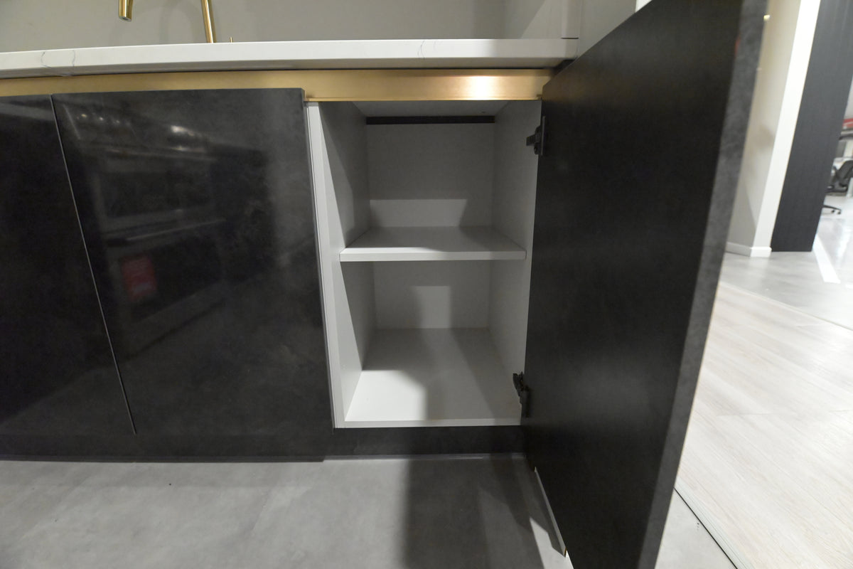 Wren Milano Ultra Black & White Kitchen