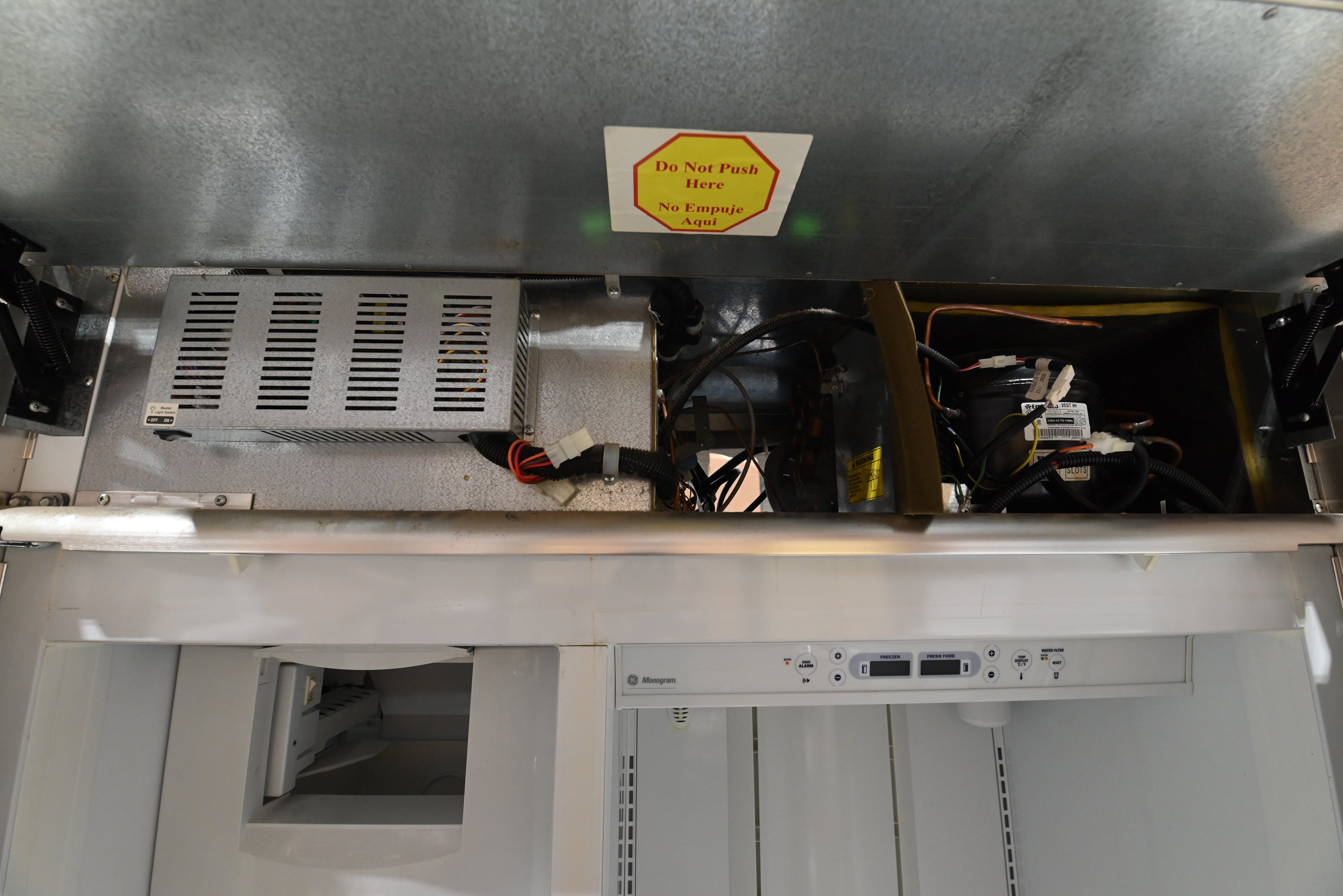 Monogram ZISS480NRSS 48" Stainless Steel Side by Side Refrigerator