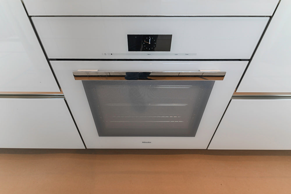 Modern Marble White Kitchen with Island