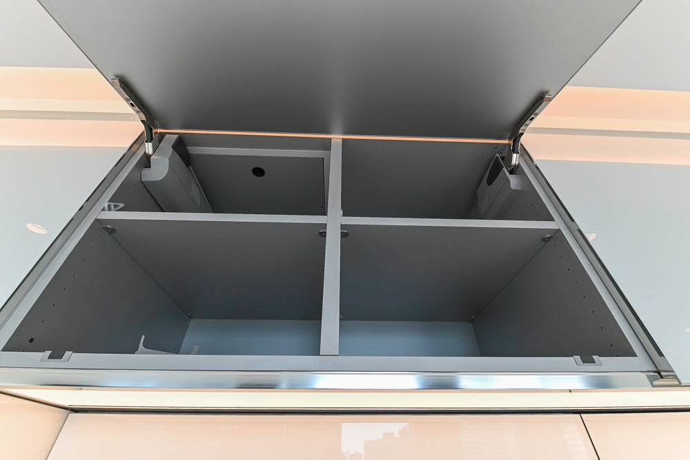 Modern Marble White Kitchen with Island