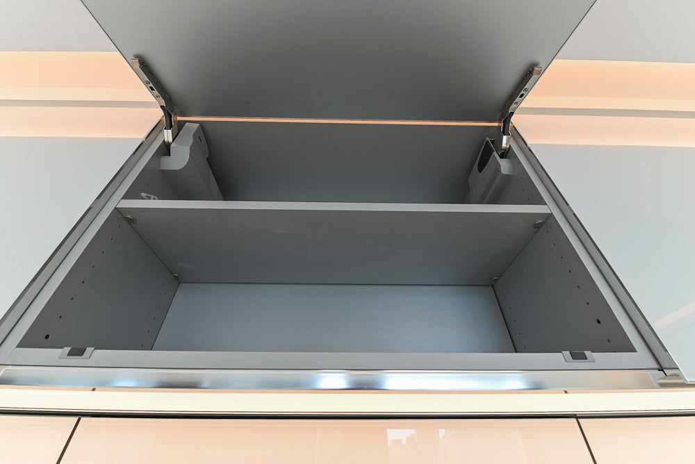 Modern Marble White Kitchen with Island