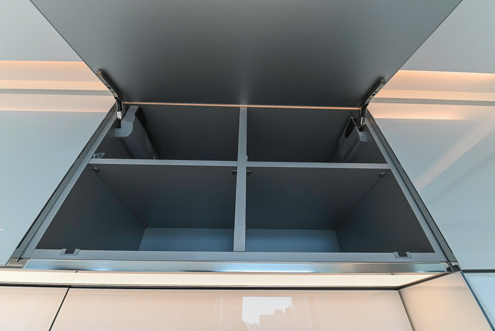 Modern Marble White Kitchen with Island