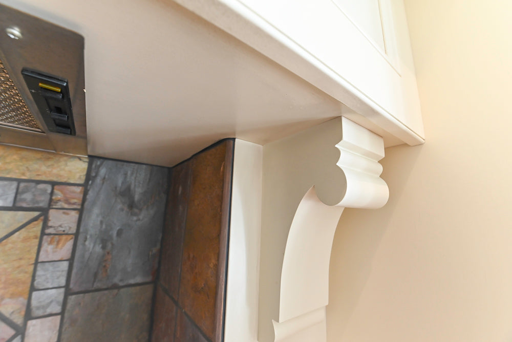 Cronin Cabinets Charm: Traditional White Kitchen with Island & Luxe Appliances