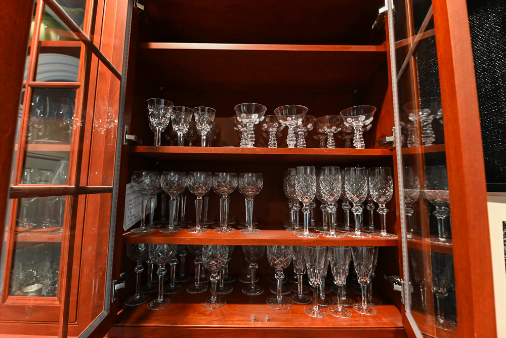 "Bordeaux Reserve" Traditional Butler’s Pantry with Sub-Zero Tall Wine Cooler