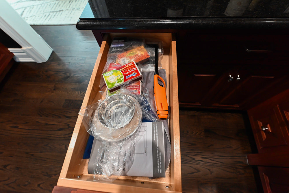 "Bordeaux Reserve" Traditional Butler’s Pantry with Sub-Zero Tall Wine Cooler