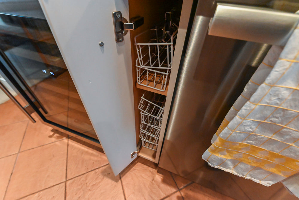 Wood-Mode Wonder: Traditional Light Cream Kitchen with Granite Countertops