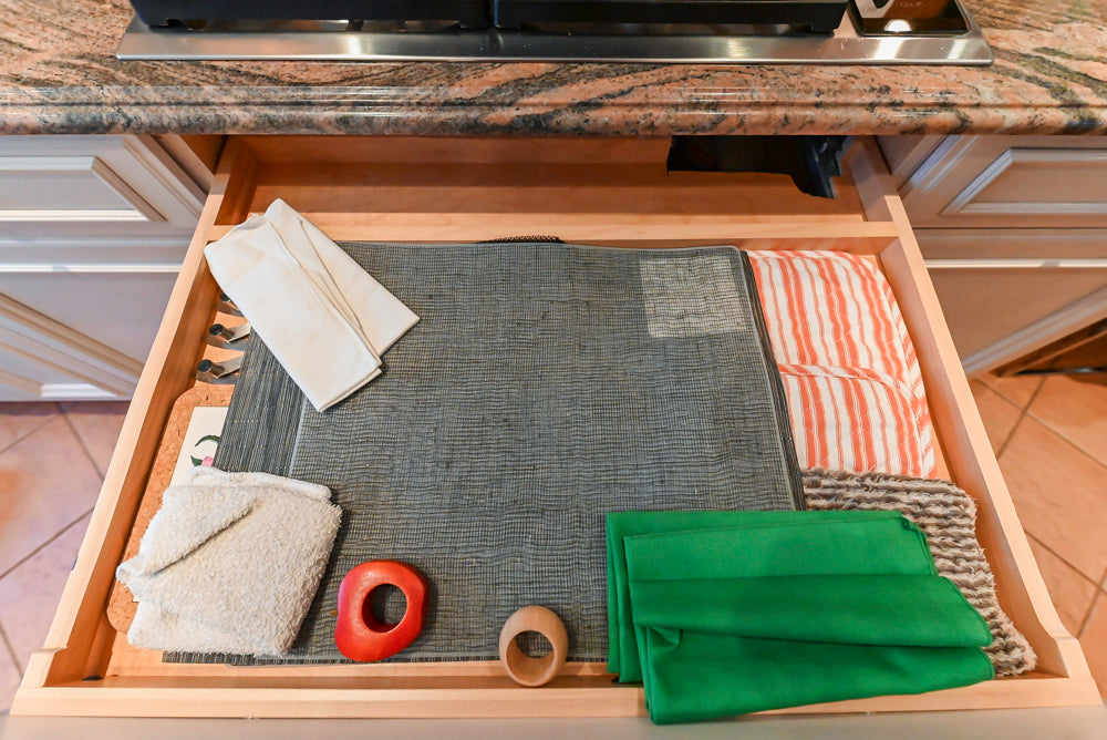 Wood-Mode Wonder: Traditional Light Cream Kitchen with Granite Countertops