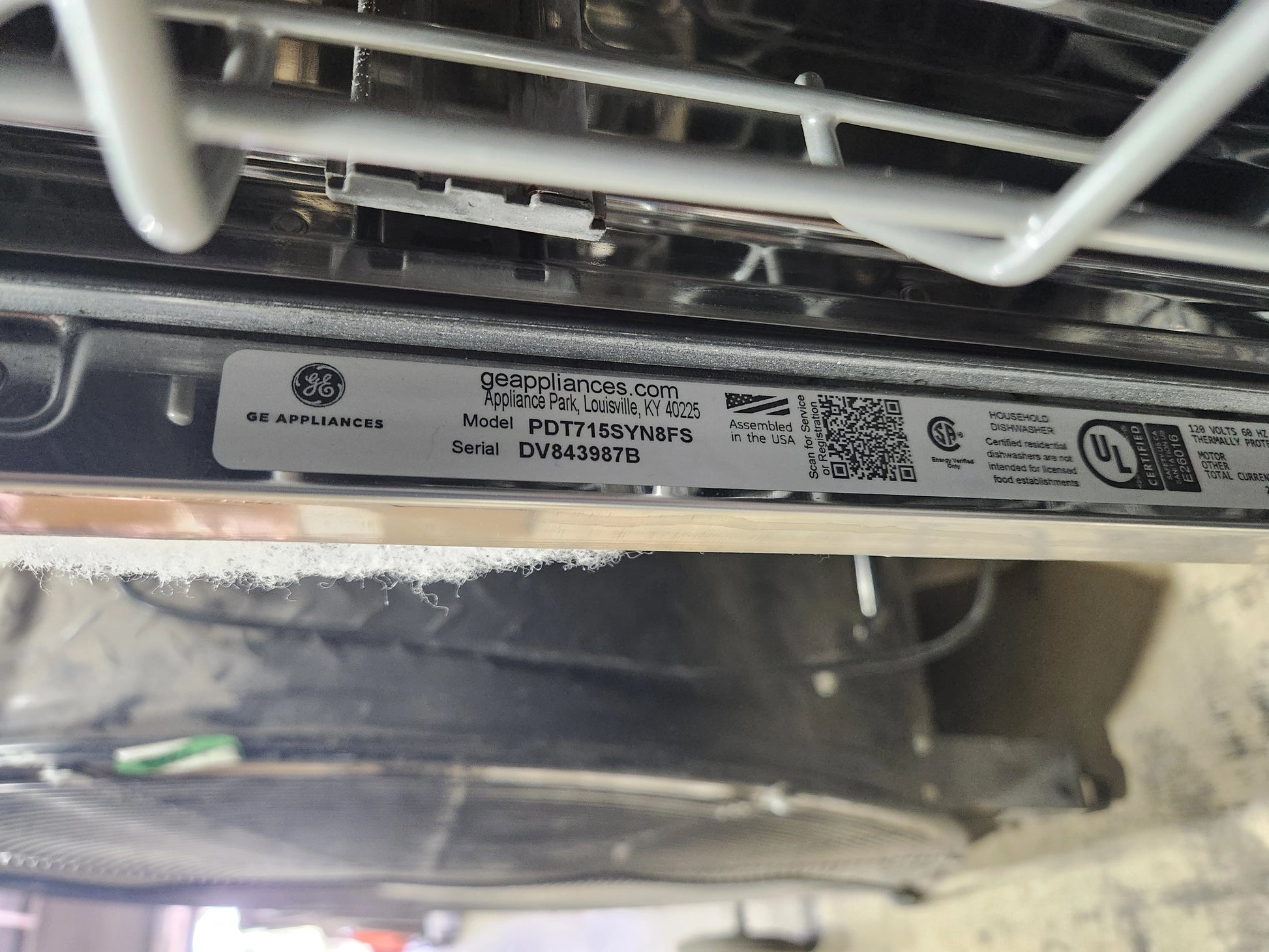 GE Profile PDT715SYNFS 24" Stainless Steel Dishwasher