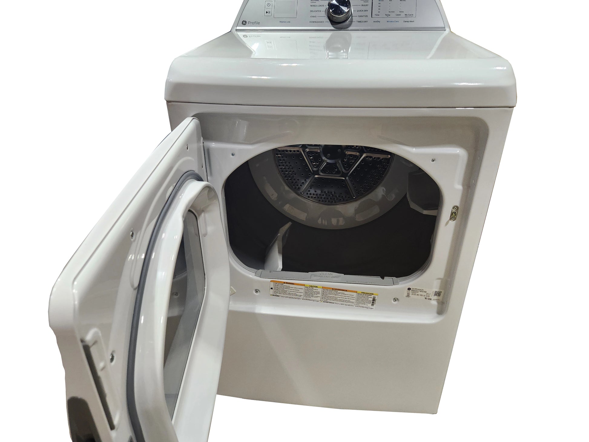 GE Profile PTD60EBSRWS 27" White Electric Smart Dryer