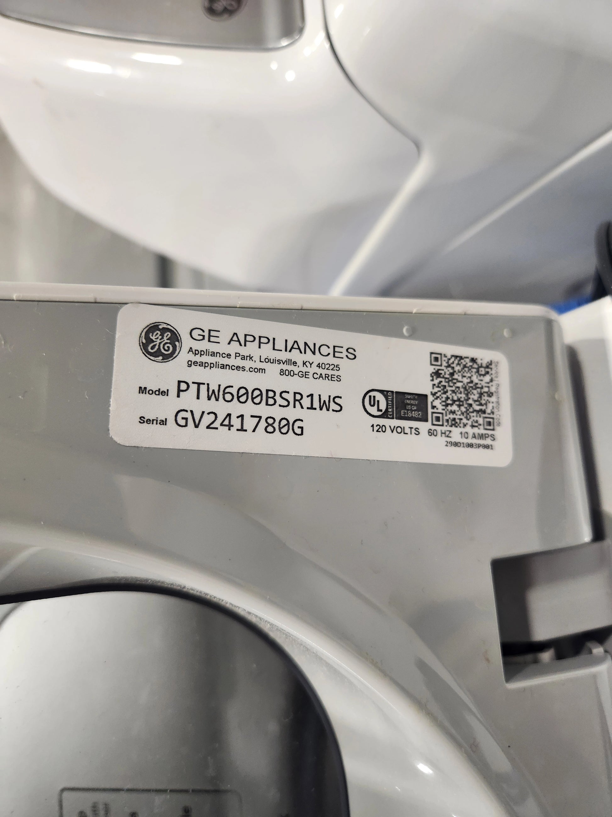 GE Profile PTW600BSRWS 28" White Top Load Smart Washer