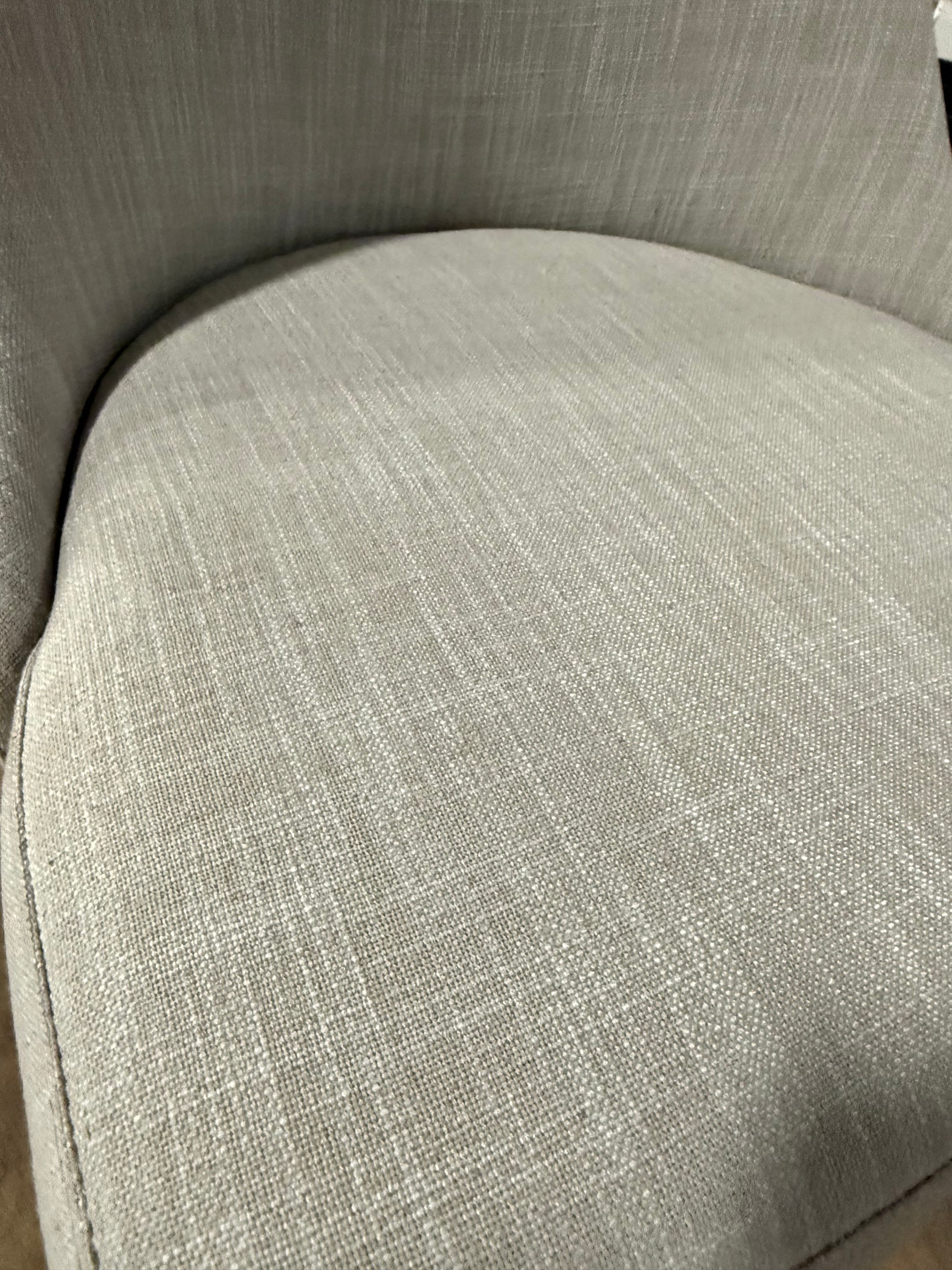 Bulthaup Farmhouse Modern Fabric Chair with Wooden Legs