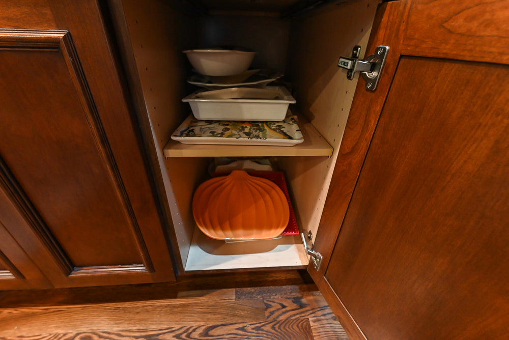 Unique Ultracraft: Traditional Dark Wooden Kitchen with Island & Appliances