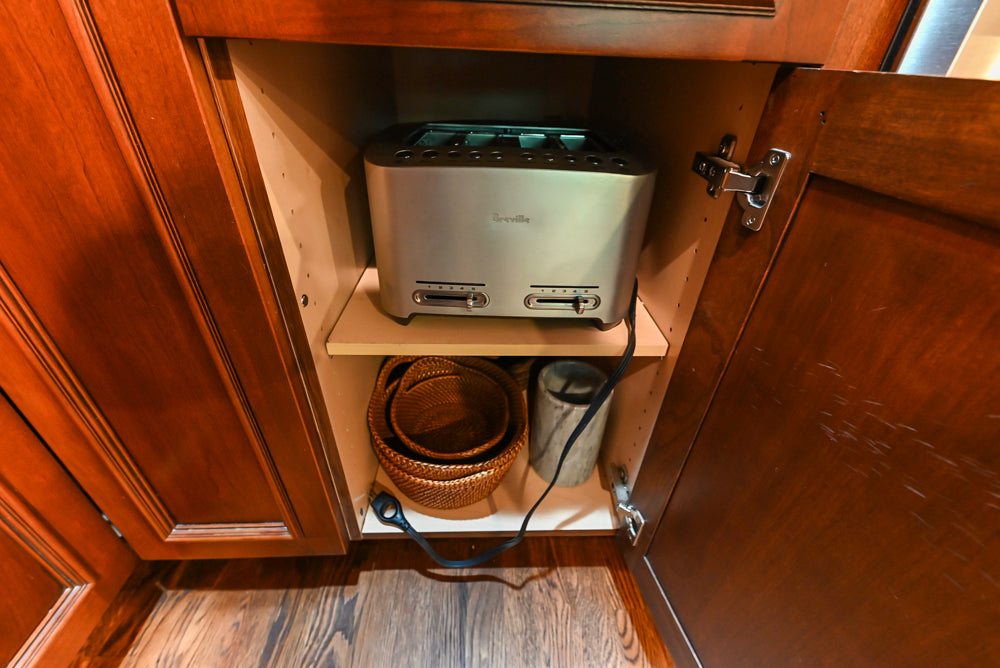 Unique Ultracraft: Traditional Dark Wooden Kitchen with Island & Appliances