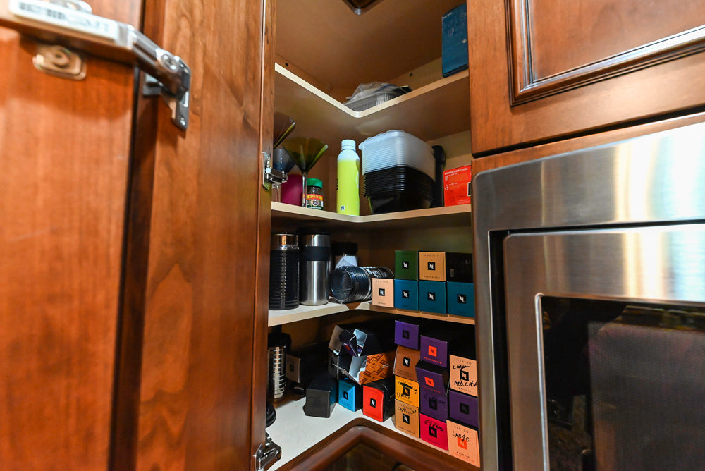 Unique Ultracraft: Traditional Dark Wooden Kitchen with Island & Appliances