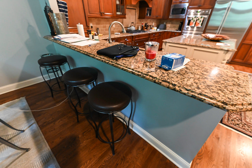 Unique Ultracraft: Traditional Dark Wooden Kitchen with Island & Appliances