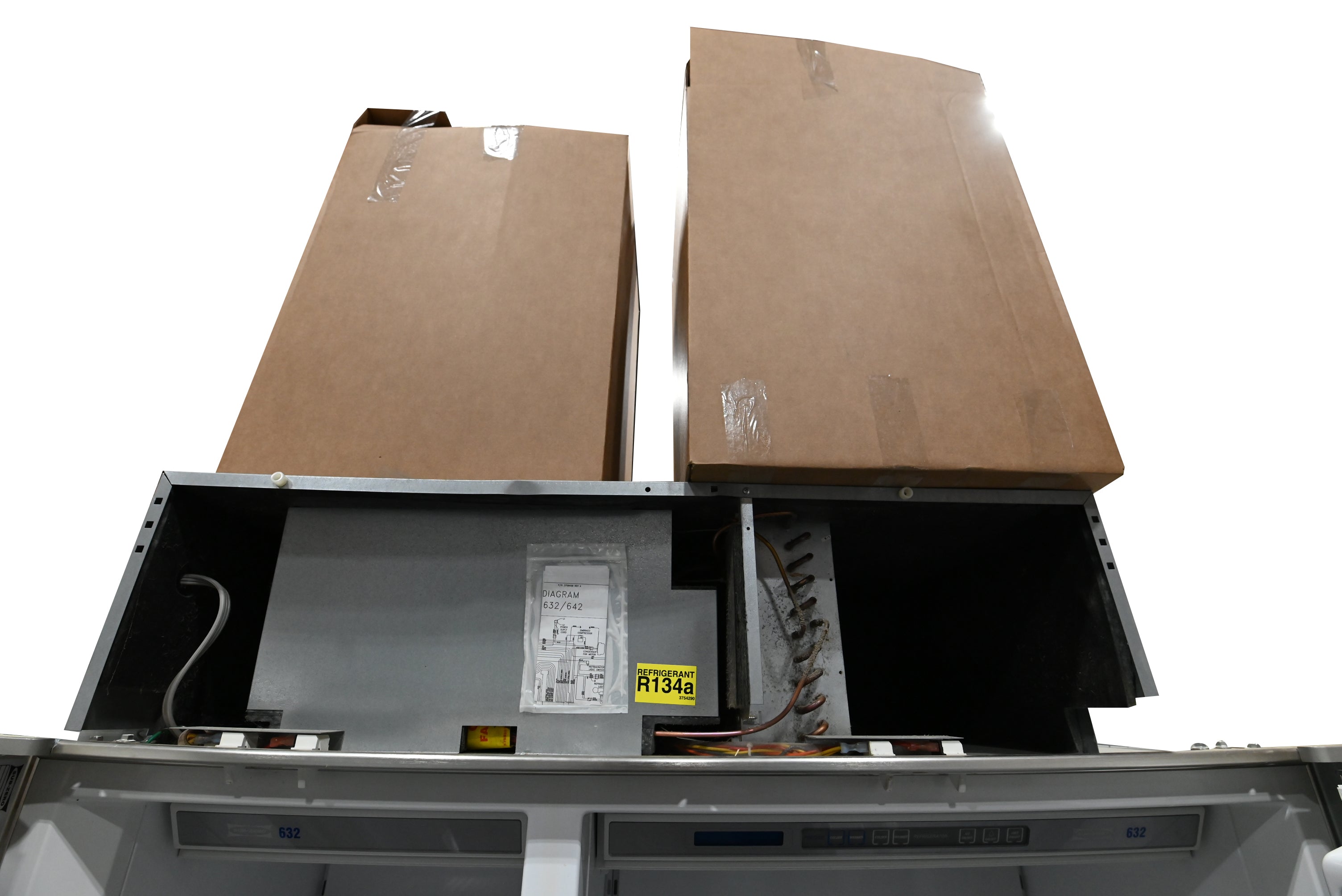 Sub-Zero 632/S 48" Stainless Steel Side by Side Refrigerator