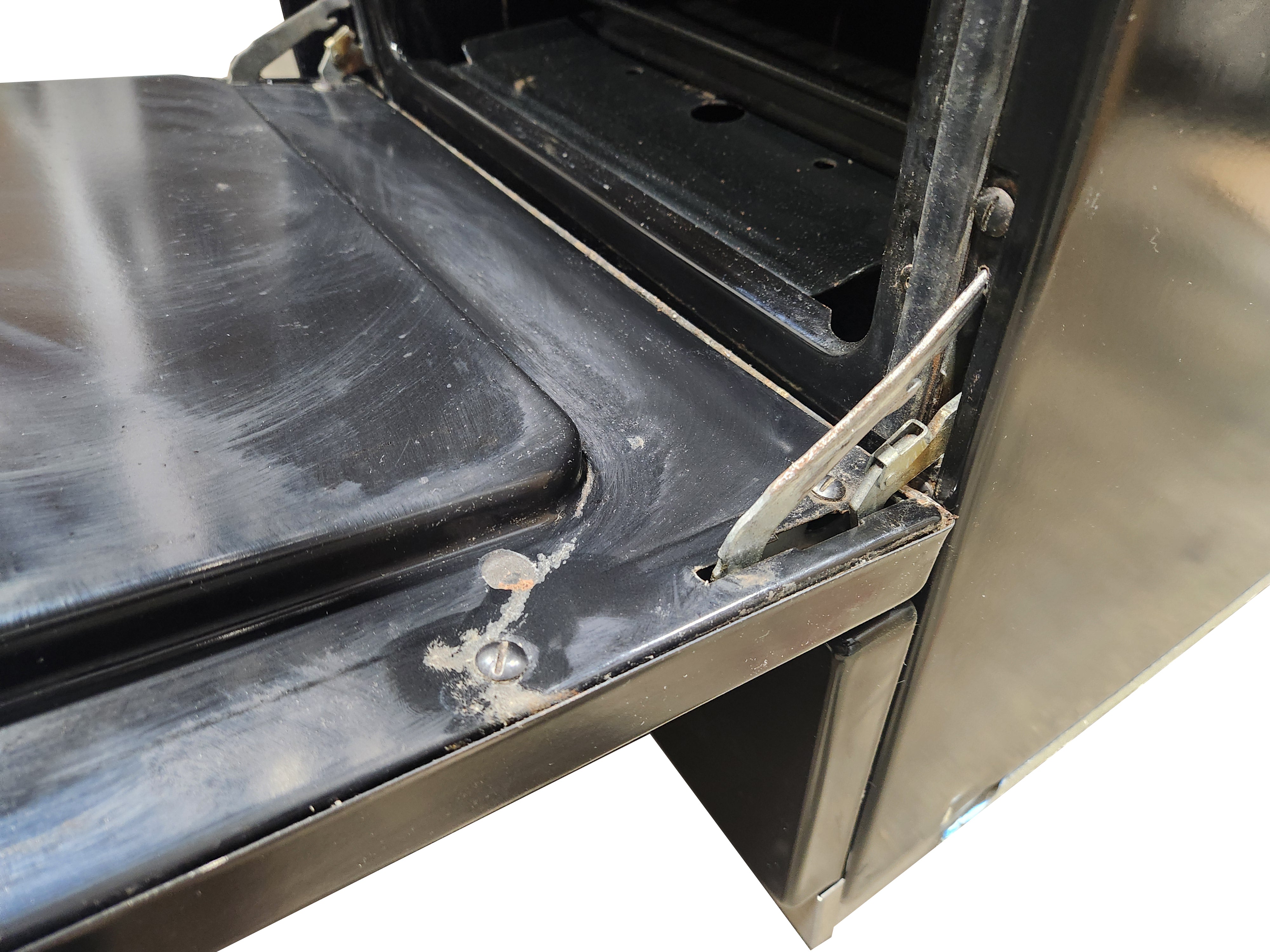 Lacanche Cluny Classic LG1052GE 39 3/8" Black Dual Fuel Range with Brass Gold Accent Hardware