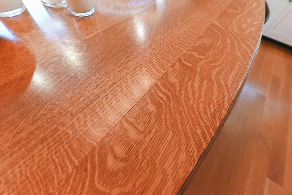 Traditional Large White Kitchen with Island, Desk Area & Appliances