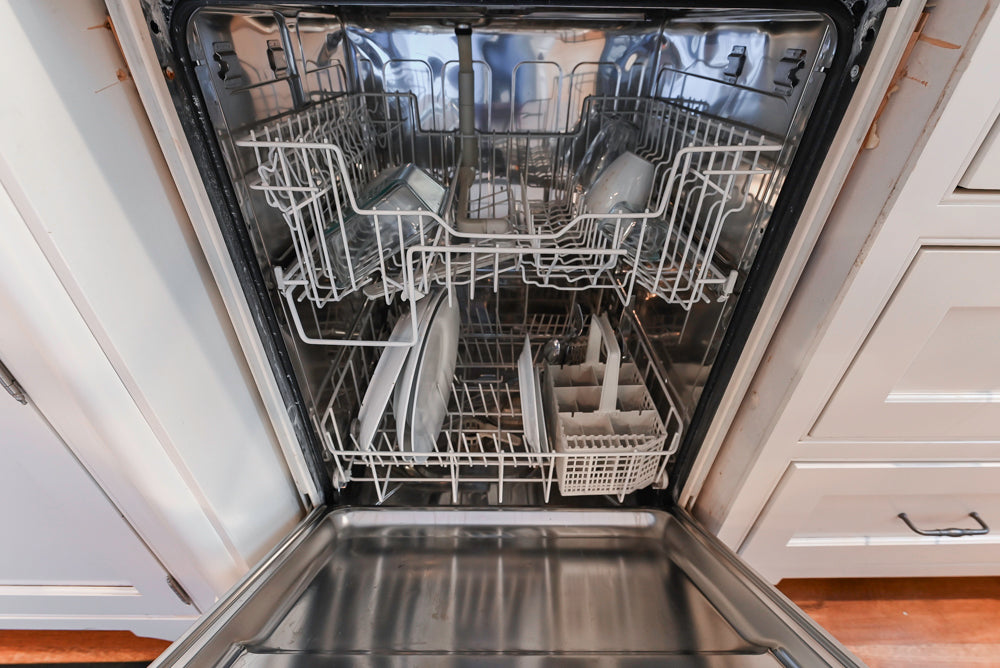 Traditional Large White Kitchen with Island, Desk Area & Appliances