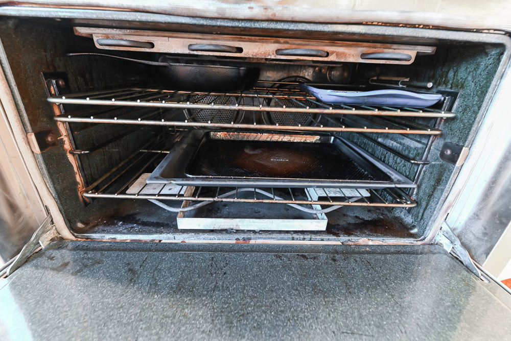 Traditional Large White Kitchen with Island, Desk Area & Appliances