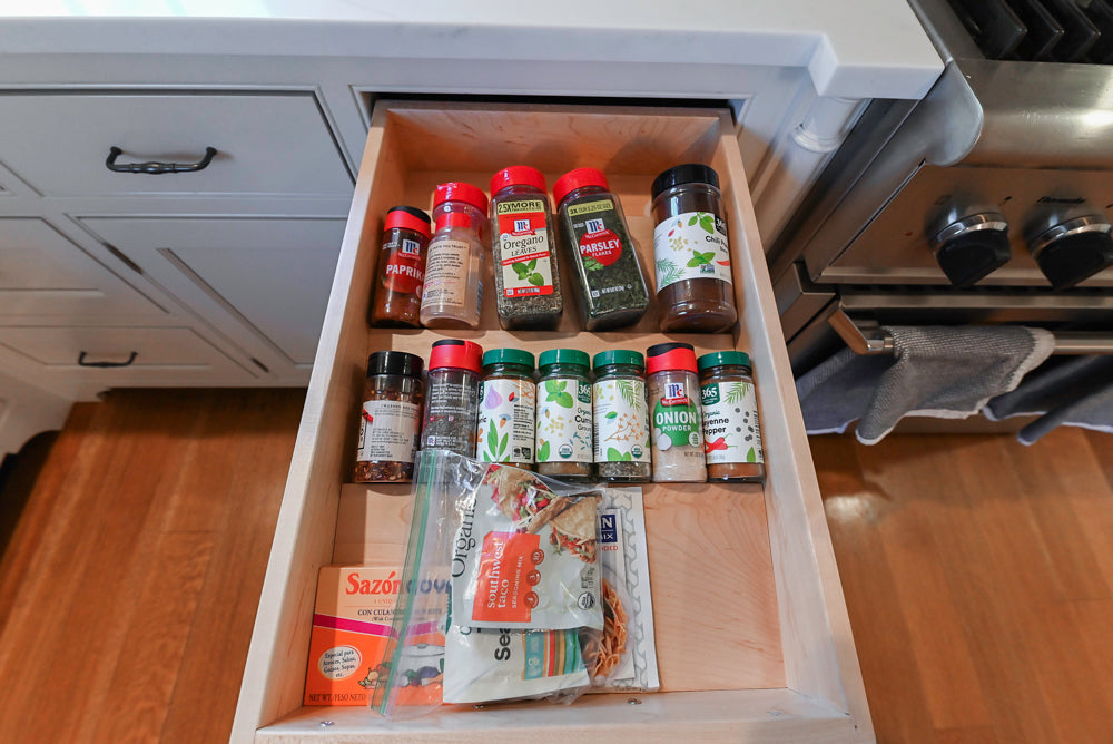 Traditional Large White Kitchen with Island, Desk Area & Appliances