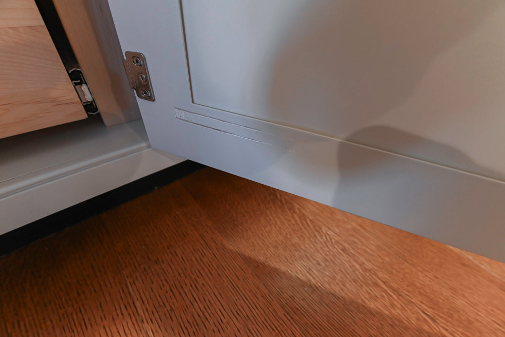 Traditional Large White Kitchen with Island, Desk Area & Appliances