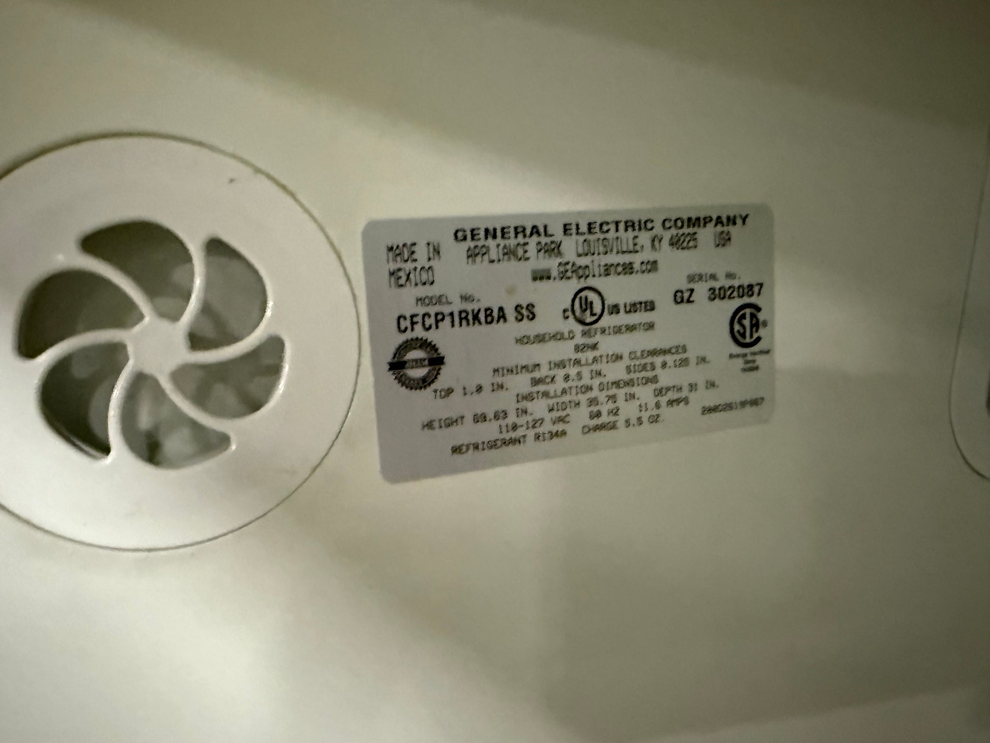 GE CFCP1RKBASS Café 36" Stainless Steel Counter Depth French Door Refrigerator