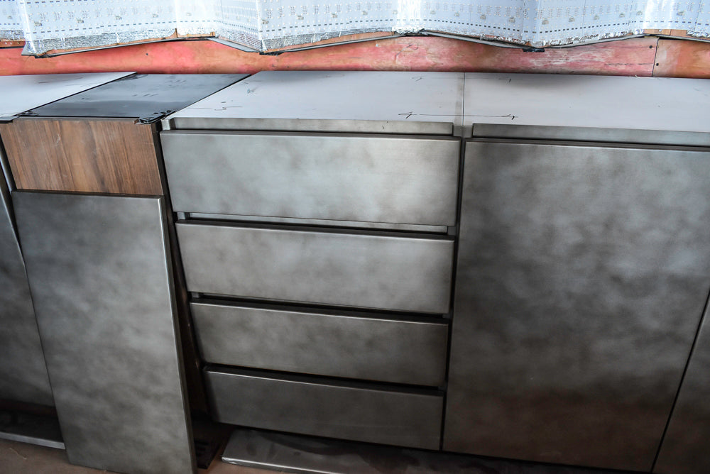 Arditi Collection Modern Brown Washed Wet Bar