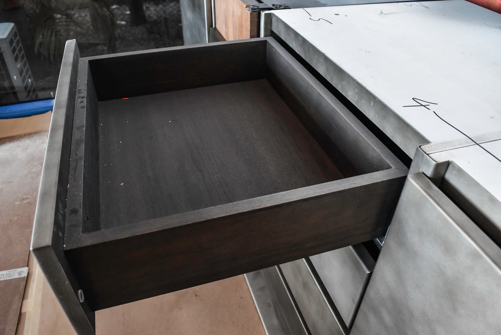 Arditi Collection Modern Brown Washed Wet Bar