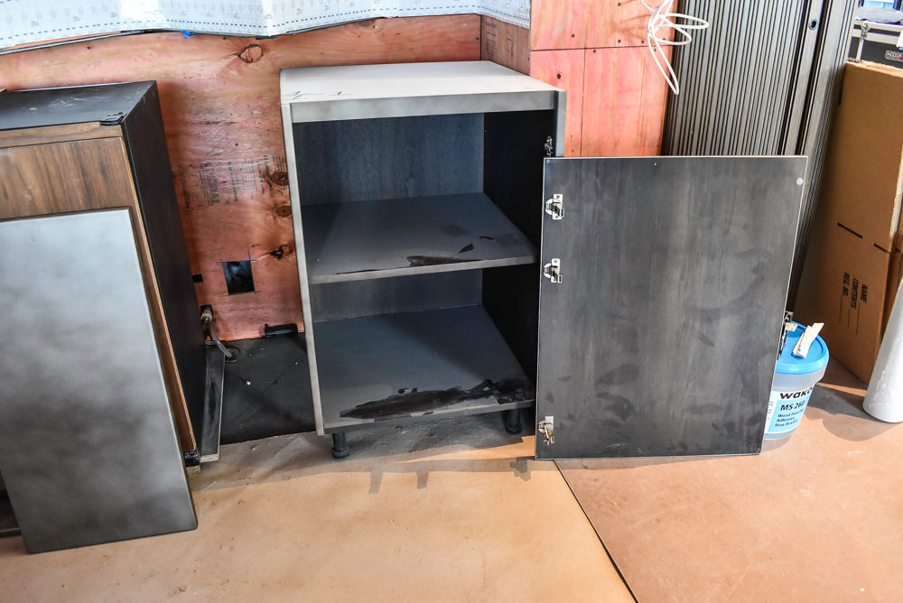 Arditi Collection Modern Brown Washed Wet Bar