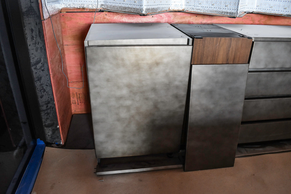 Arditi Collection Modern Brown Washed Wet Bar