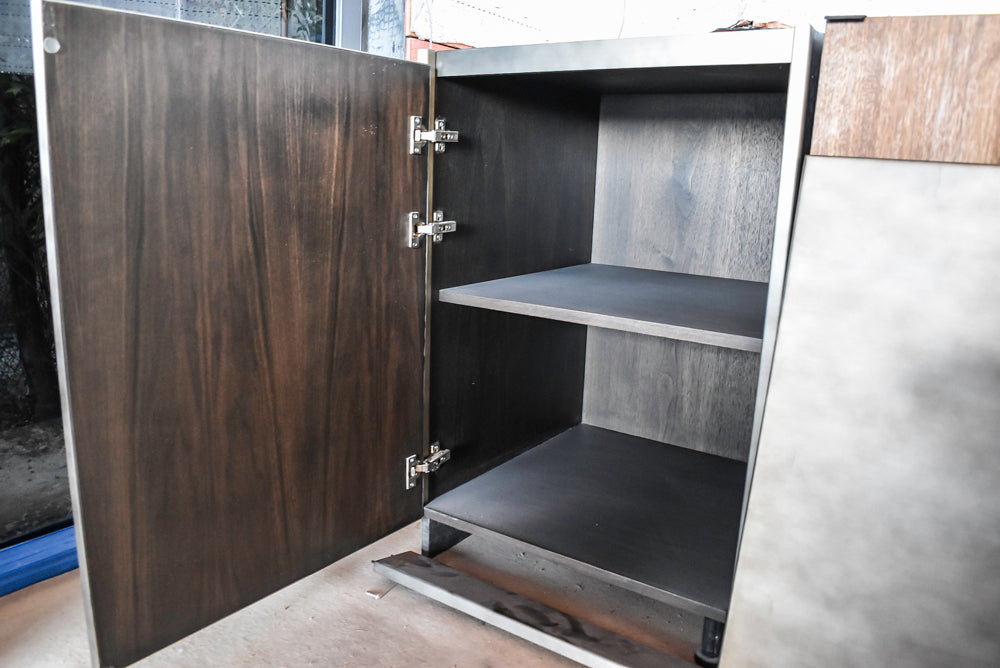 Arditi Collection Modern Brown Washed Wet Bar