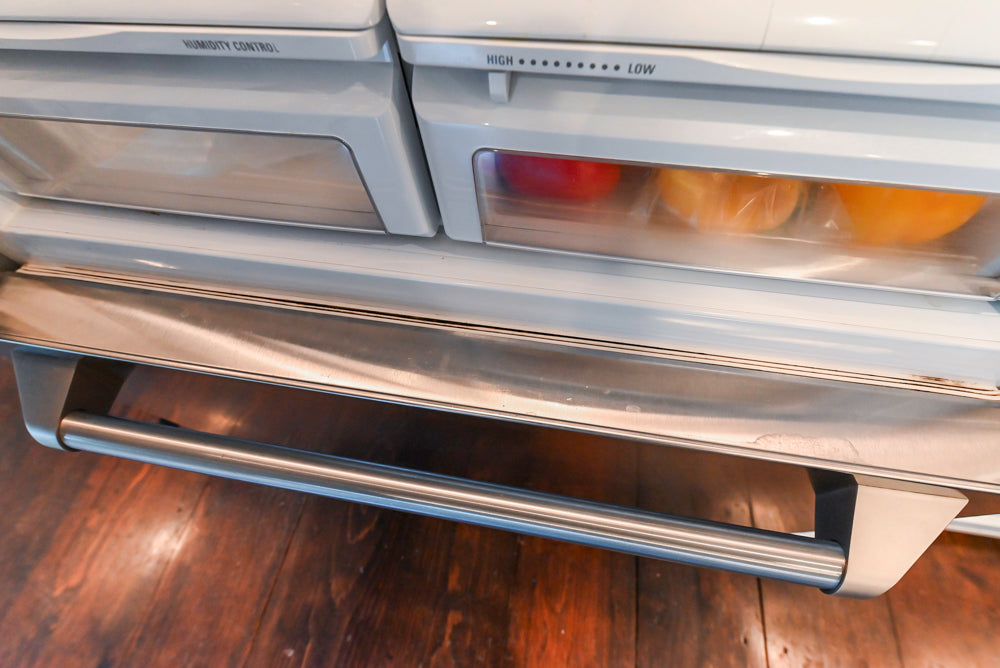 Craft-Maid Custom Cabinetry Traditional White Kitchen with Grey Island and Appliances