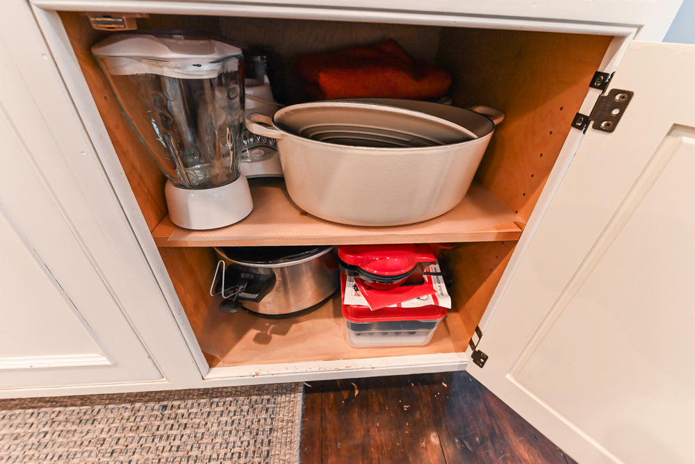 Craft-Maid Custom Cabinetry Traditional White Kitchen with Grey Island and Appliances