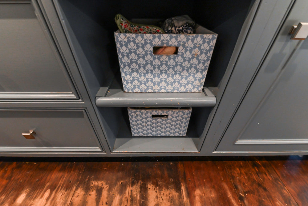 Craft-Maid Custom Cabinetry Traditional White Kitchen with Grey Island and Appliances