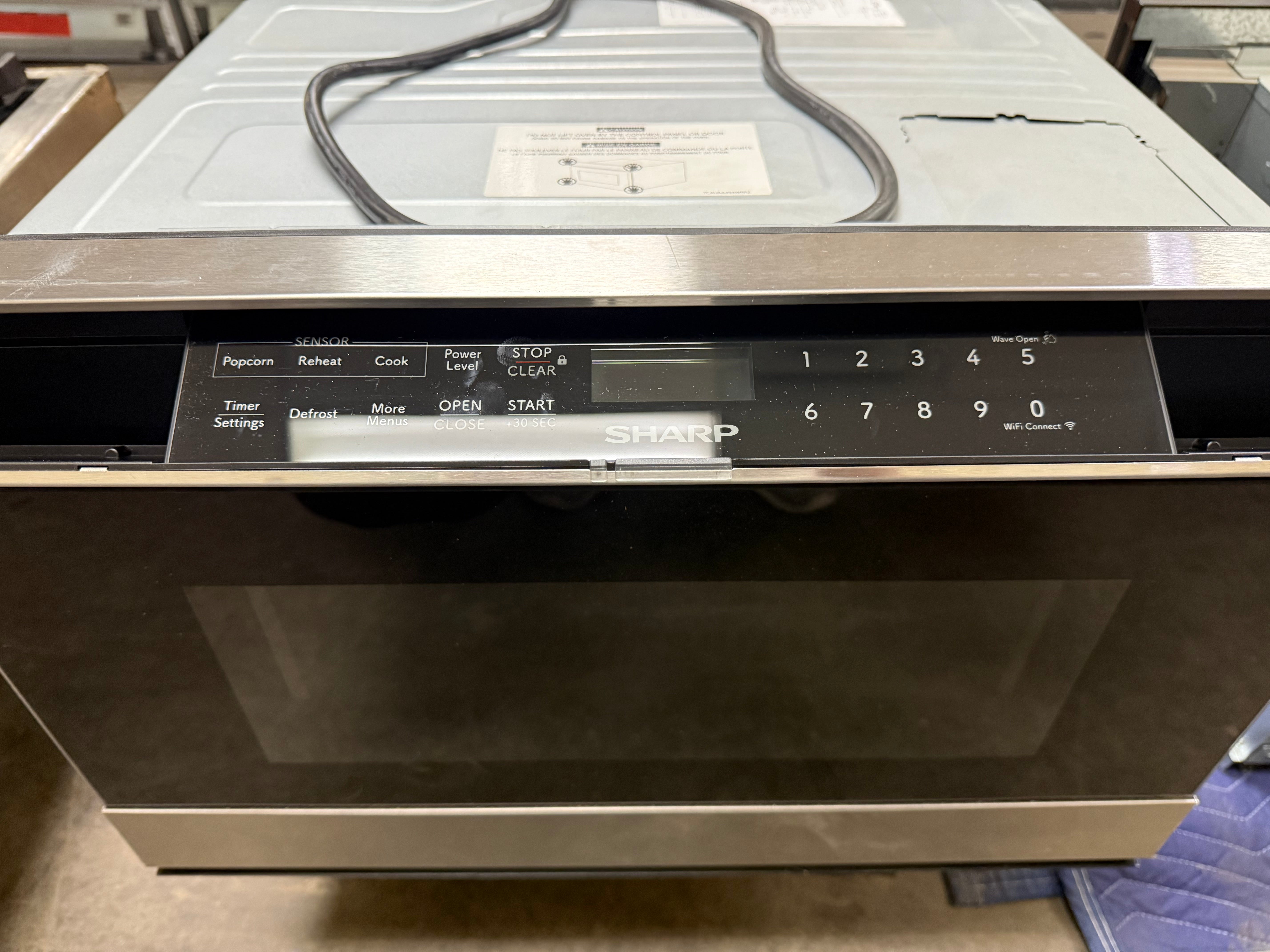 Sharp SMD2489ES 24" Stainless Steel Microwave Drawer