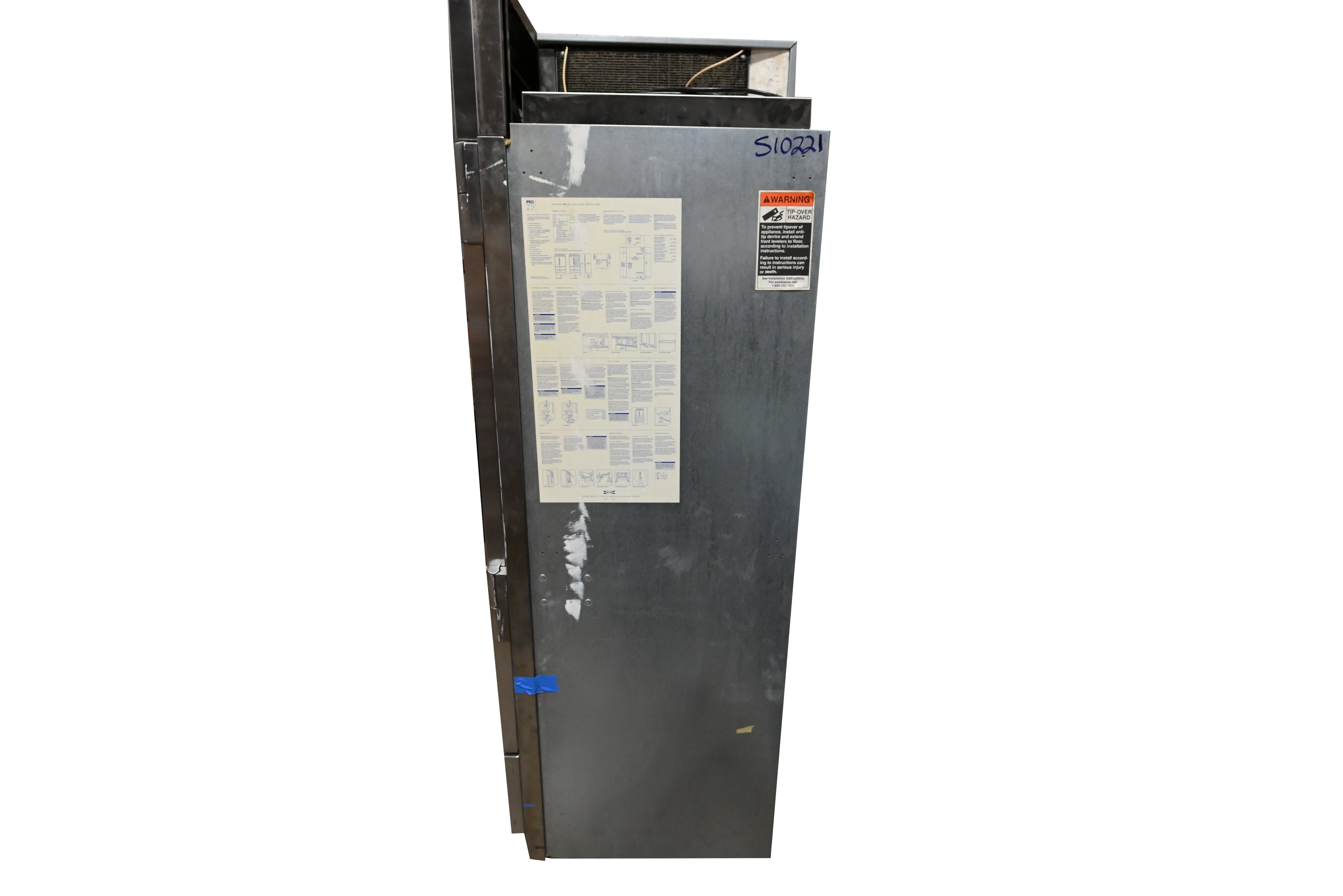 Sub-Zero 648PRO 48" Stainless Steel Side by Side Refrigerator