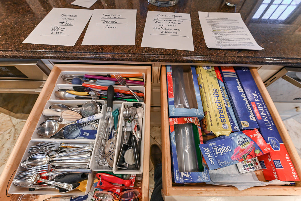 Form LTD Traditional Cream Kitchen with Island, Granite Countertops & Appliances