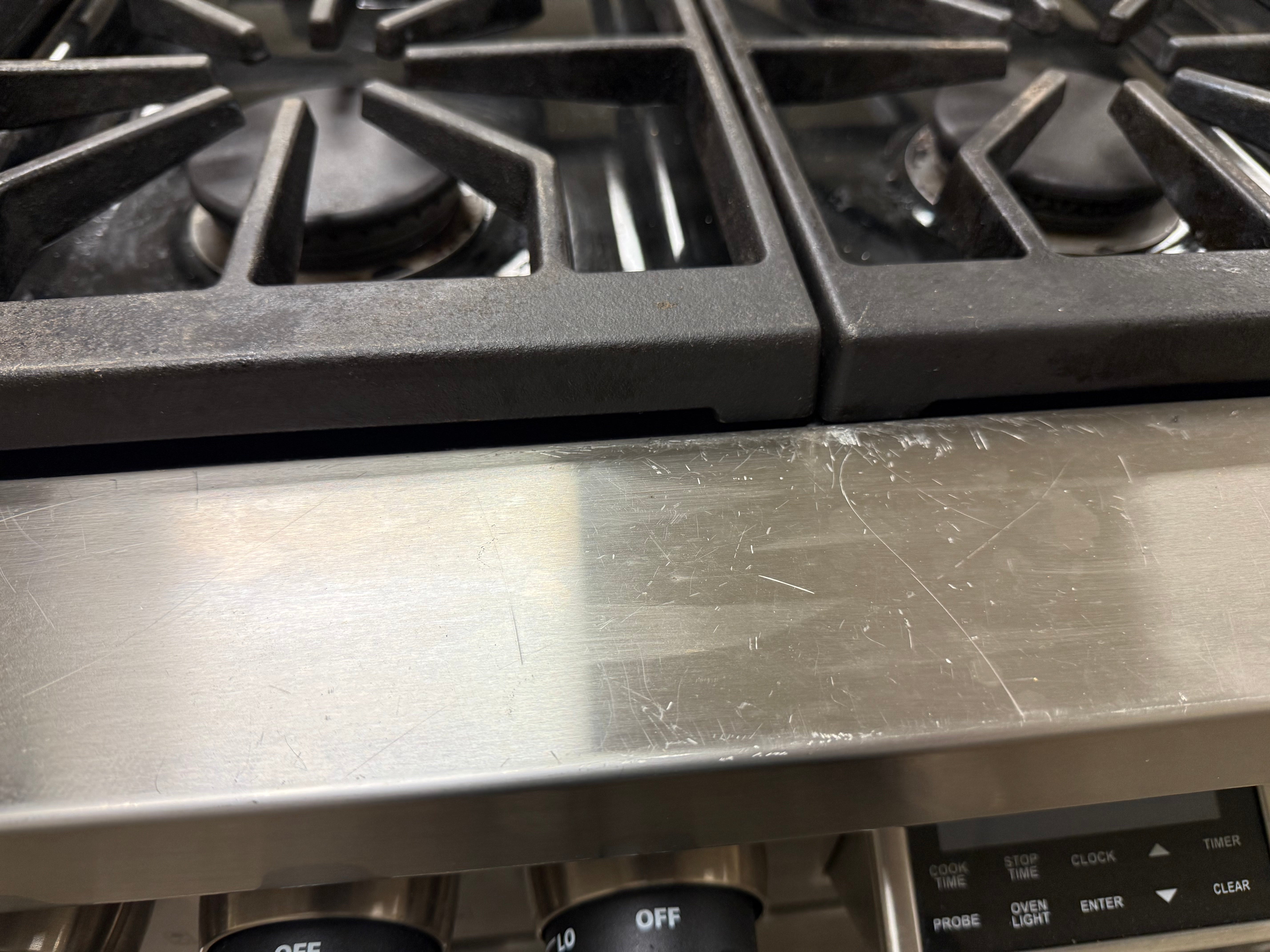 Wolf DF366 36" Stainless Steel Pro-Style Dual Fuel Range