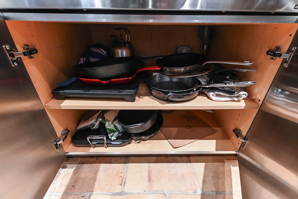 Premier Traditional Kitchen with Stainless Steel Island, Desk Area & Appliances