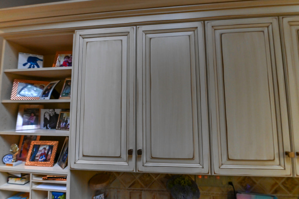 Millbrook Custom Traditional Cream Kitchen with Island, Granite Countertops & Appliances