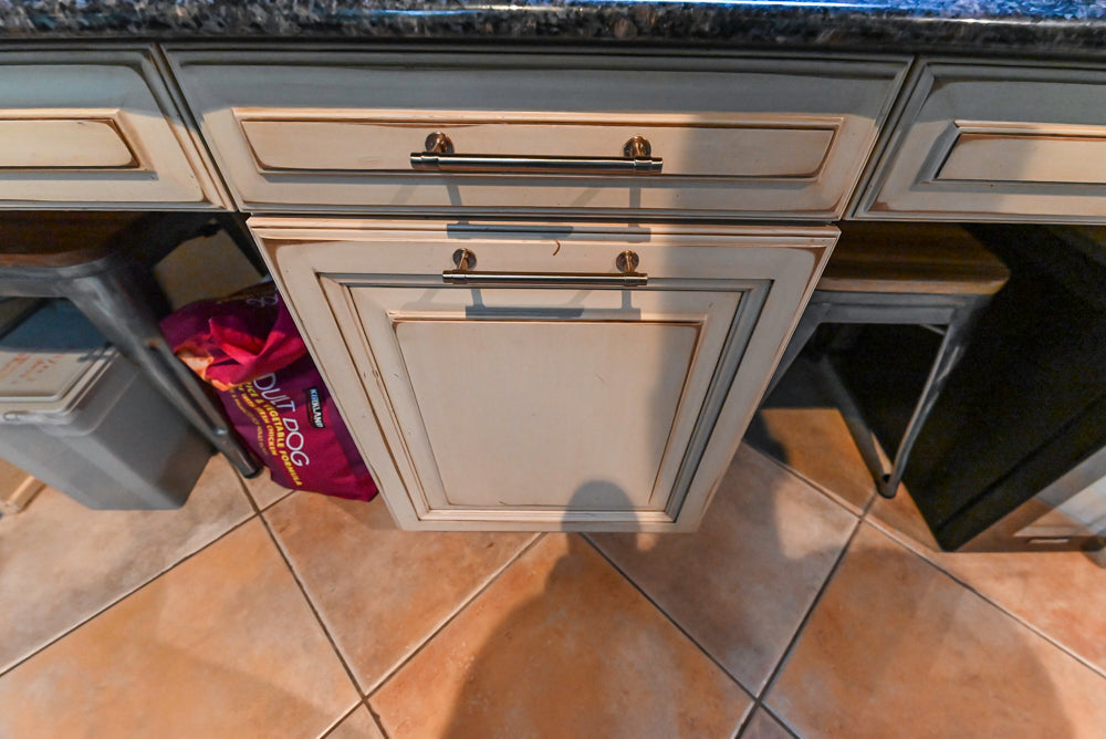 Millbrook Custom Traditional Cream Kitchen with Island, Granite Countertops & Appliances