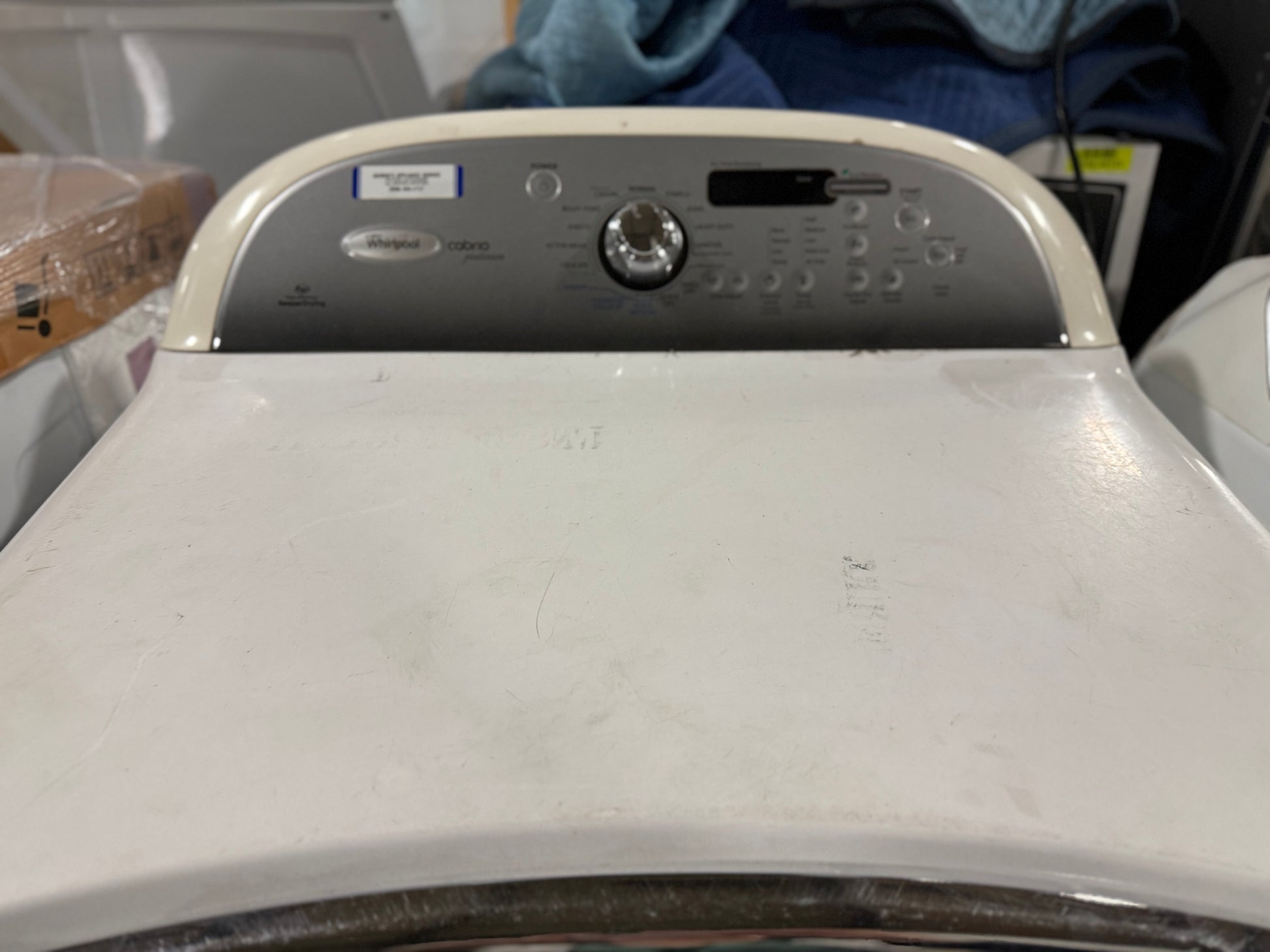 Whirlpool Cabrio WGD8800YW 29" White Gas Dryer