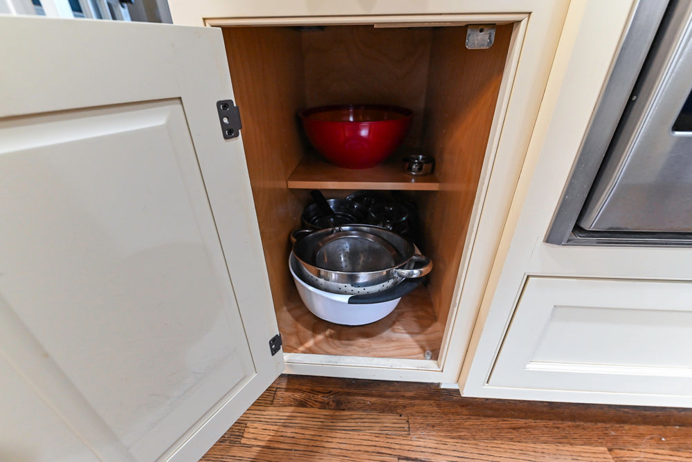 Signature Custom Cabinetry Traditional Cream Kitchen with Dry Bar and Desk Area