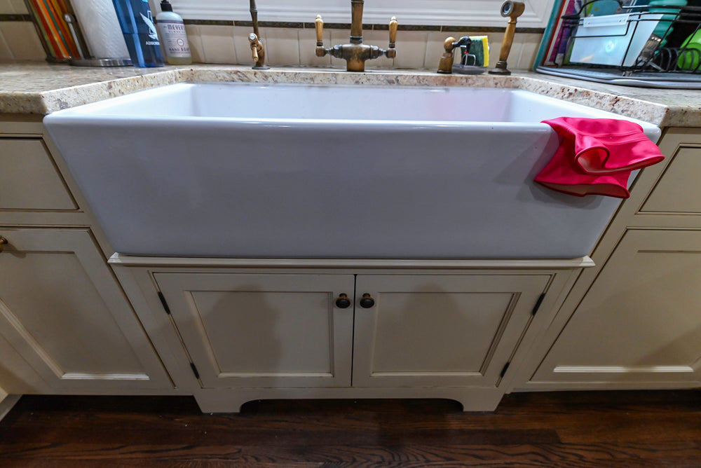 Signature Custom Cabinetry Traditional Cream Kitchen with Dry Bar and Desk Area