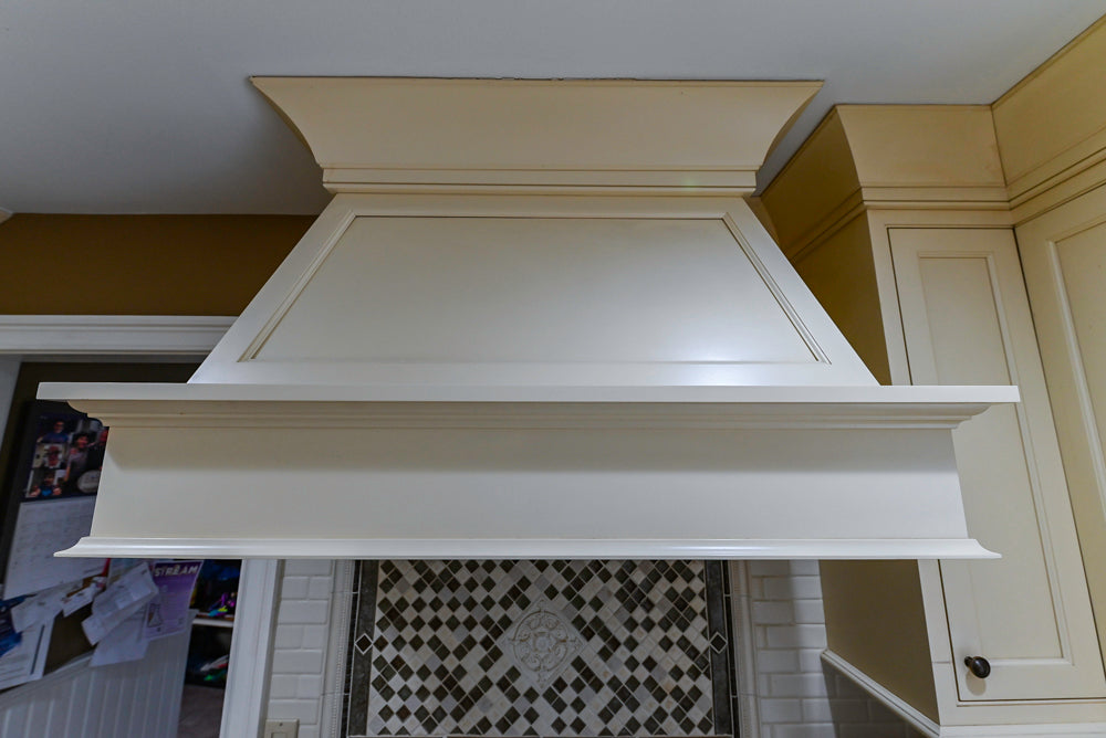 Signature Custom Cabinetry Traditional Cream Kitchen with Dry Bar and Desk Area