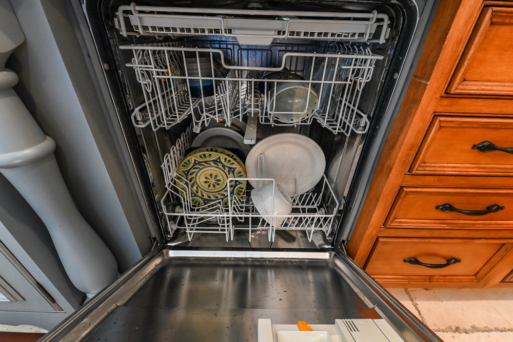 Signature Custom Cabinetry Traditional Multi-Tone Kitchen with Island, Dry Bar & Appliances