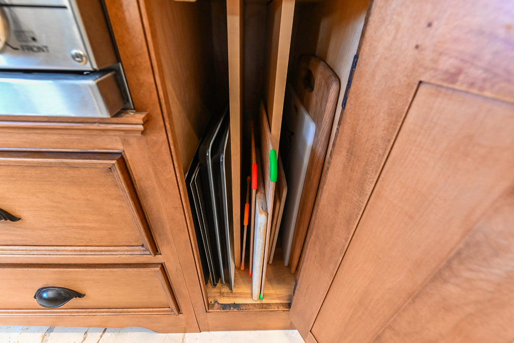 Signature Custom Cabinetry Traditional Multi-Tone Kitchen with Island, Dry Bar & Appliances