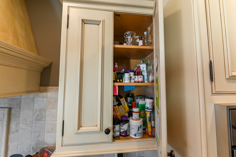 Signature Custom Cabinetry Traditional Multi-Tone Kitchen with Island, Dry Bar & Appliances