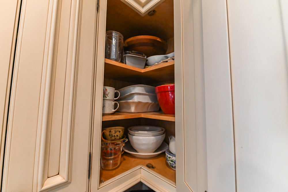 Signature Custom Cabinetry Traditional Multi-Tone Kitchen with Island, Dry Bar & Appliances